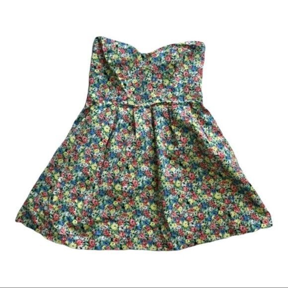 Minkpink Strapless Smocked Mini Dress Size Large - Picture 3 of 10